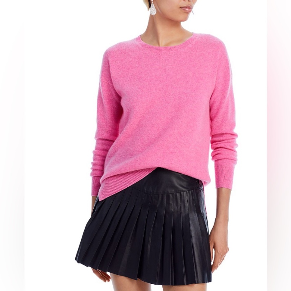 Aqua High Low Cashmere Sweater